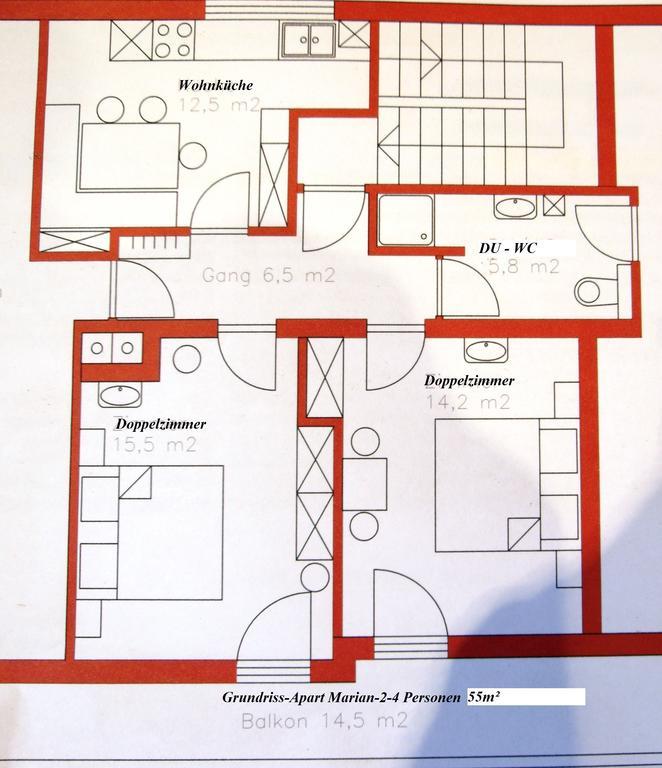 Apartament Apart Nicole See Pokój zdjęcie